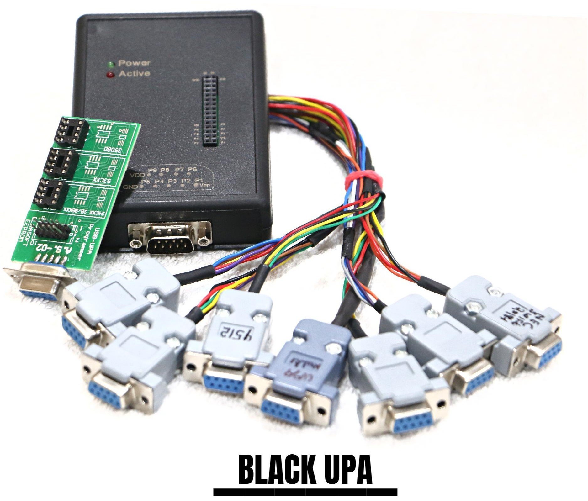 Black UPA cable set - 13 PCS
