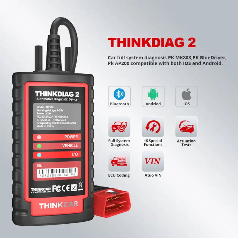 Thinkdiag 2 Dongle With 2 Year Update